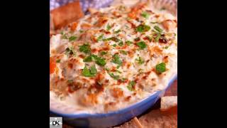 Garlicky Shrimp Dip  Shrimp Dip Nachos  Shrimp Creamy Dip [upl. by Ahseken]