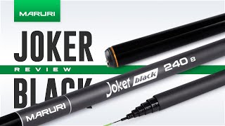 Review Vara Telescópica Joker Black  Maruri Fishing [upl. by Campy]