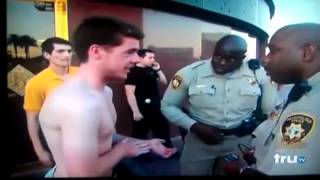 Drunk scouser in Las Vegas encounters with cops HANGOVER 4 [upl. by Eirrot]