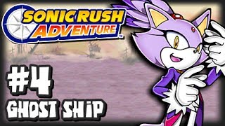 Sonic Rush Adventure 1080p  Part 4  Haunted Ship [upl. by Anirehtak57]