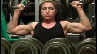 Female Upper Body Training  Vlog 3 [upl. by Livy936]