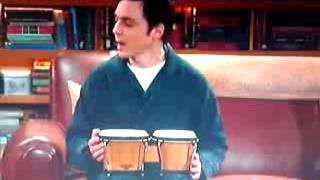 The Big Bang Theory Sheldon spielt Bongos [upl. by Aciraj]