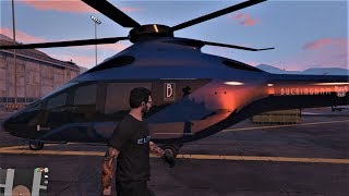 Our Buckingham Volatus Luxury CEO Menu Helicopter Review  Lets Play GTA5 Online HD E339 [upl. by Lait]