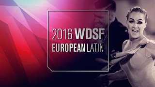 Goffredo  Matus MDA  2016 European Latin R2 C  DanceSport Total [upl. by Aznaed]