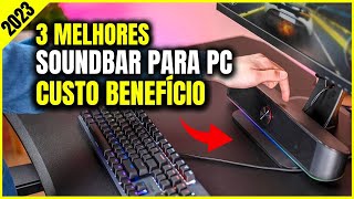 Top 3 Melhores Soundbar Para PC Custo Benefício Para 2023 [upl. by Jochebed764]