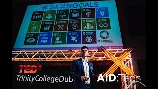 Blockchain for Social Impact  Accelerating the SDGs  AIDTech COO Niall Dennehy at TEDx TCD 2018 [upl. by Inek]