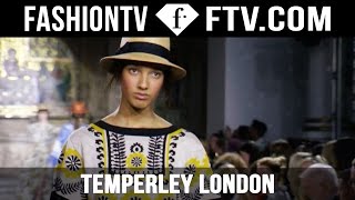 Temperley London SpringSummer 2016 at London Fashion Week  LFW  FTVcom [upl. by Asfah319]