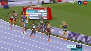 Keely Hodgkinson wins 800m Womens Final wins Gold for Great Britain Olympics 2024 Paris [upl. by Malti817]