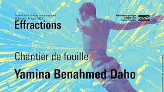 Yamina Benahmed Daho  Tisser le texte [upl. by Onairot]