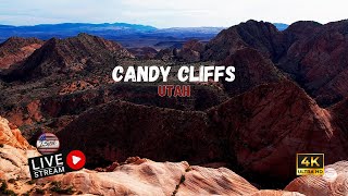 🔴 CANDY CLIFFS 4K UHD Scenic Relaxation Film with Music 432HZ by Isyssiprod isyssiprod [upl. by Aihset]