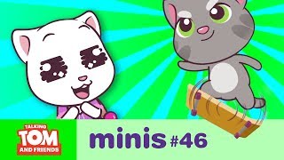 Talking Tom amp Friends Minis  The Skateboard Kid Episode 46 [upl. by Sesilu]