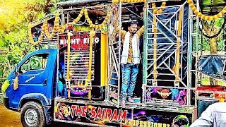 DJ THE SAI RAM 🙏 NEW SETUP LIGHT PROGRAM 💥trending dj djviral djremix [upl. by Ehudd53]