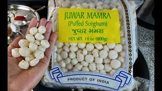 Masala Puffed Jowar  Roasted Juwar Mamra  How To Cook Puffed Sorghum  Tea Time Snacks Recipe [upl. by Aseram387]