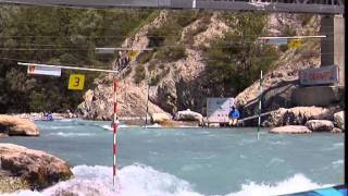 2011 ICF Canoe Slalom World Cup highlights  LArgentièrelaBessée 2011 [upl. by Aldos]