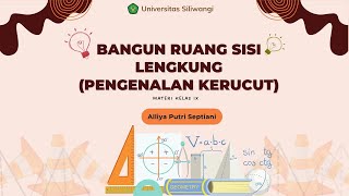 Pengenalan Materi Bangun Ruang Sisi Lengkung Kerucut  Bagian 1 [upl. by Guinna]