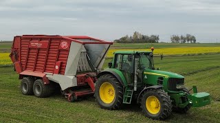 Zbiór ostatniego pokosu lucerny i mieszanki gorzowskiej ☘️🚜🔥 [upl. by Einnob]