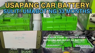 Usapang Car Battery  Amaron Battery Insulator Foam [upl. by Alfeus]