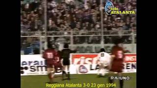 1993 94 20 Reggiana Atalanta 3 0 23 gen 1994 [upl. by Bautista]