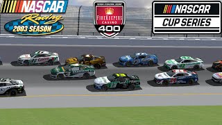 100 NASCAR CUP SERIES MICHIGAN RACE LIVE  NR2003 Gameplay LIVE [upl. by Dammahum306]