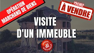 Visite dun immeuble à vendre à la découpe  marchand de biens [upl. by Aitnyc677]