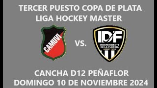 LIGA HOCKEY MASTER TERCER LUGAR COPA DE PLATA CAMUVI VS IDF [upl. by Lunseth]