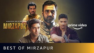 Best of MIRZAPUR  Pankaj Tripathi Ali Fazal Vikrant Massey  Amazon Original [upl. by Enayd]