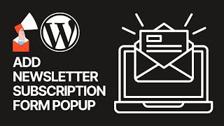 How To Add a Newsletter Subscription Form In WordPress Website For Free 📧 [upl. by Nissy]