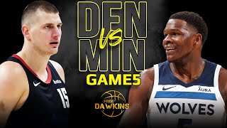 Denver Nuggets vs Minnesota Timberwolves Game 5 Full Highlights  2024 WCSF  FreeDawkins [upl. by Beaner]