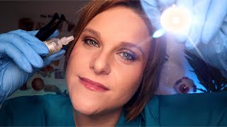 Ophthalmologist ASMR Eye Exam amp Stye Removal [upl. by Harewood]