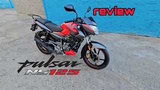 ✅️Rouser NS 125 Review✅️ ¿Una De Las Mejores 125 Del Mercado❌️El Asiento💔❌️ [upl. by Auhsaj]