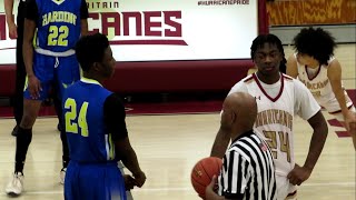 Harding Presidents vs New Britain Hurricanes  High School Varsity Boys Basketball Game  021024 [upl. by Ferino]