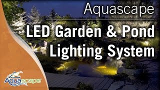 LED Garden and Pond Lighting System by Aquascape [upl. by Mitinger]