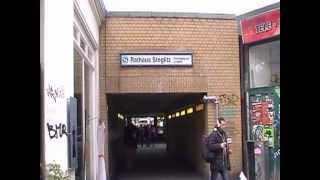 The S Bahn Station Berlin Rathaus Steglitz in Berlin [upl. by Hars]