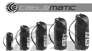 Bolsa impermeable Mochilla acuática para naútica kayak  distribuido por CABLEMATIC ® [upl. by Gardener]