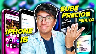 Vuelven a subir los precios de iPhone 16 en México este 2024 [upl. by Atthia]