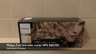 Unboxing amp Overview Philips ProCare Auto Curler Ionic [upl. by Arnold281]