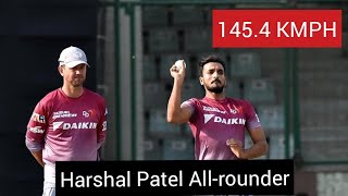 Harshal Patel bowling [upl. by Ecnal]