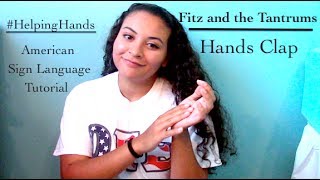 Hand Clap HelpingHands Tutorial [upl. by Seligmann555]