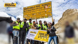 KhardungLa  Ladakh  Moto Adventure [upl. by Ablasor]