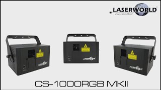 Laserworld CS1000RGB MKII show laser light  Laserworld [upl. by Niletak350]