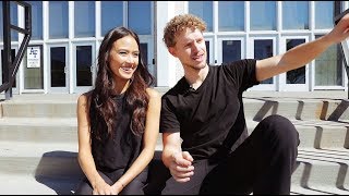 23 Questions with Madison Chock and Evan Bates [upl. by Adnyc]