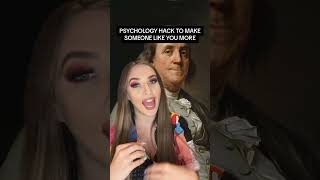 Psychology Trick Guaranteed To Make Someone Like You  Liv Speakman shorts [upl. by Dickerson684]