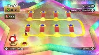 New Super Mario Bros Wii 100 Walkthrough  World 9 All Star Coins All 8 Levels [upl. by Phenica465]