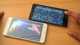 Samsung Galaxy Grand Prime vs Huawei Honor 3C Benchmark Comparison HD [upl. by Adnoloy]