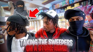 Taking The Sweepers ON A STORE RUN  VLOG 🧹🥷 [upl. by Zizaludba]