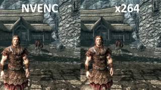 NVENC vs x264 Quality Comparison [upl. by Nellie]