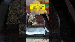 Ragi brownie order shortsfeed brownie chocolatecake cake chocolatedessert food [upl. by Delacourt]