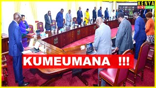 Ruto holds URGENT Cabinet Meeting after Gen Z demanded him to Dissolve it at State House today [upl. by Inhsor70]