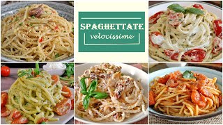 5 SPAGHETTATE ESTIVE velocissime🍝 La cucina di Rita [upl. by Eve873]