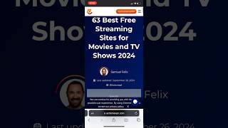 How To Watch Movies For Free Online 2024 Latest Edition [upl. by Asirrac133]